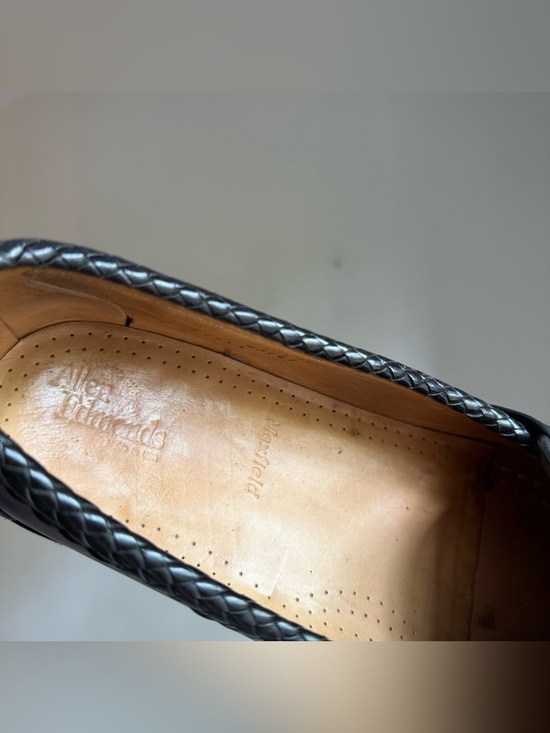 Allen Edmonds Marsfield Made in USA Black Leather Tassel Loafers Size 11.5 E main image 8